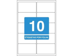 ETIQUETA ADESIVA INKJET/LASER A4 TBA4350 55,8X99 CX100FLS