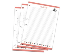 REFIL BLOCO DE FICHARIO COLEGIAL MICKEY MINNIE COM 96F DAC - comprar online