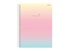CADERNO DE 01 MATERIA 80FOLHAS CLEAN - loja online