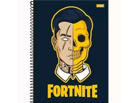 CADERNO DE 20 MATERIAS 320 F FORTNITE - comprar online