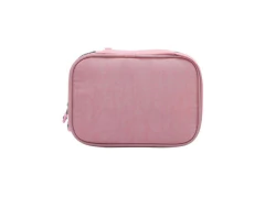 ESTOJO BOX DE NYLON 0732233 ROSA - Papelaria Visão