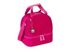 LANCHEIRA 2 COMPARTIMENTO PAUL FRANK T03 DARK PINK na internet