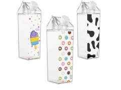 GARRAFA PLASTICO 500ML LEOLEO CAIXA LEITE MILK na internet