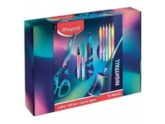 KIT MULTIPRODUTOS ESCOLARES NIGHTFALL CAIXA X 11 PECAS - comprar online