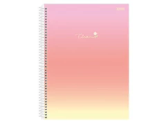 CADERNO DE 10 MATERIAS CD 160FLS CLEAN na internet