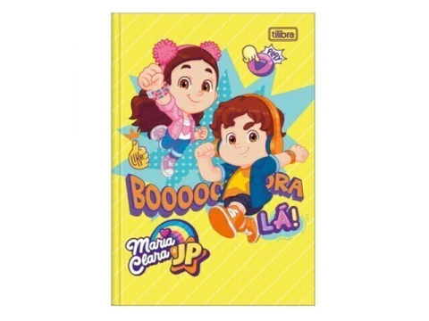 CADERNO BROCHURA CD 1/4 MARIA CLARA E JP 80FLS