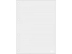 REFIL BLOCO DE FICHARIO CADERNO ARGOLADO UNIVERSITARIO CINZA PAUTA BRANCA 90G 80FLS - Papelaria Visão