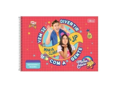 CADERNO DE DESENHO SEM SEDA MARIA CLARA E JP 80FLS na internet