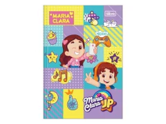 CADERNO BROCHURAO CD 80FLS MARIA CLARA JP - Papelaria Visão