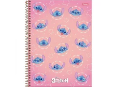 CADERNO DE 01 MATERIA 80FLS STITCH CP SORTIDAS - Papelaria Visão