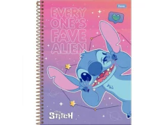 CADERNO DE 01 MATERIA 80FLS STITCH CP SORTIDAS