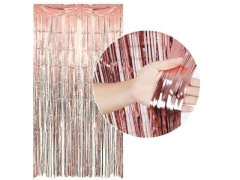 CORTINA ACETINADA DECOR 1X2M ROSE