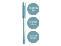 CANETA BPX GEL 0,7MM AZUL - Papelaria Visão