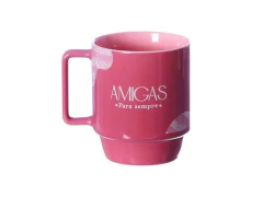 CANECA TINA 400ML AMIGAS PARA SEMPRE