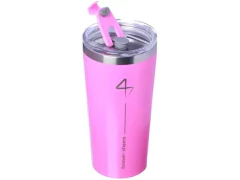 COPO VIAGEM THERMAL 500ML FOREVER CHEERS ROSA - comprar online