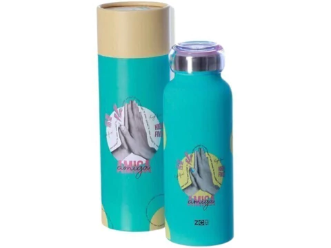 GARRAFA BUBBLE 500ML AMIGA SEPARADAS SOMOS