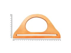 ALCA DE MADEIRA VAZADA GRANDE COR 10 - Papelaria Visão