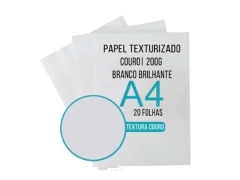 PAPEL FOTOGRAFICO MASTERPRINT COURO 200G A4 20FLS - comprar online