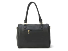 BOLSA FEMININA SINTETICA PRETA COM ALCA - loja online