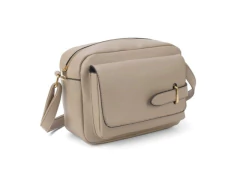 BOLSA FEMININA SINTETICA CINZA