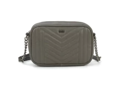 BOLSA FEMININA CINZA ESCURO