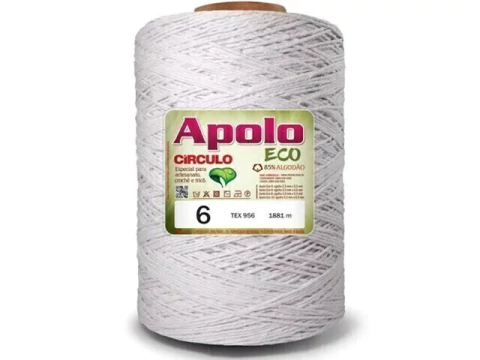 BARBANTE APOLO ECO 6 (BOBINA 1,8KG) COR 8001