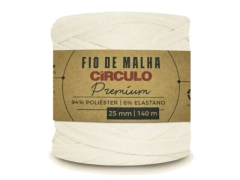 FIO DE MALHA CIRCULO PREMIUM COR 7684 PORCELANA