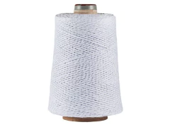BARBANTE SOBERANO BRANCO COM FIO OURO 01 400 M 6-MEL01