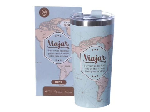 COPO THERMAL 500ML VIAJAR