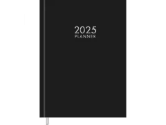 AGENDA 2025 PLANNER COSTURADA NAPOLI M3 PRETA