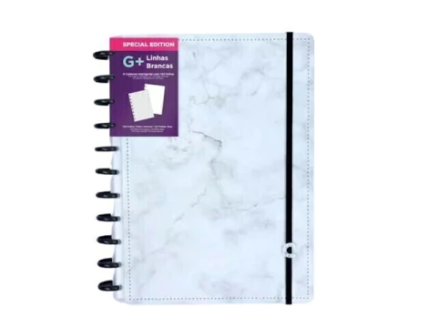 CADERNO INTELIGENTE BIANCO G+ LINHAS BRANCAS SPECIAL EDITION
