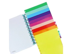 Imagem do DIVISORIAS CADERNO INTELIG COLORCODE GRANDE 10UNID 21,5X28CM
