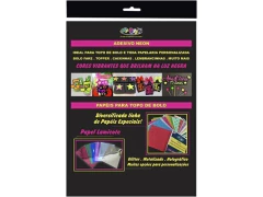 ETIQUETA ADESIVA NEON VERDE A4 20 FLS na internet