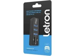 ADAPTADOR CONVERSOR HUB MULTIMIDIA USB (M) USB-SD-TF - comprar online
