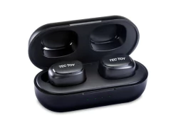 FONE SEM FIO BOX PRETO ESTEREO EARBUDS CASE CARREGADOR BLUET