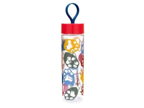 GARRAFA PLASTICA PETS REDONDA COM ALCA 500ML OPPBAG LEOELEO