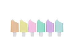 MARCA TEXTO MINI PICOLE PASTEL TREND KIT COM 6 CORES - comprar online