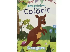 AMIGUINHOS PARA COLORIR: CANGURU