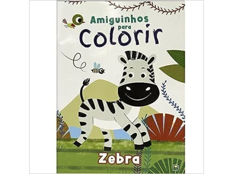 AMIGUINHOS PARA COLORIR: ZEBRA