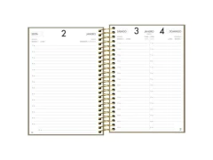 AGENDA 2026 EXCUTIVA ESPIRAL NAPOLI M5 COR SORTIDAS 12,9X18,7CM - Papelaria Visão