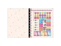 CADERNO TILIDISCO UNIVERSITARIO 10 MATERIAS CONNECT MINNIE 160FLS - comprar online