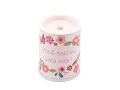 APONTADOR METALICO BORBOLETAS COM DEPOSITO SORTIDOS