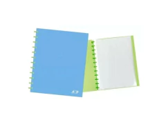 PASTA CATALOGO CANDY C/ENVELOPES DESTACAVEIS A4.AZUL E VERDE