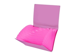 PASTA SANFONADA CANDY 12 DIV A4 ROSA E LILAS ACP - comprar online