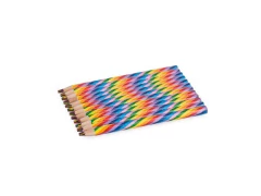 LAPIS DE COR COM 12 CORES ARCO IRIS SEXTAVADO MUL LYKE - comprar online