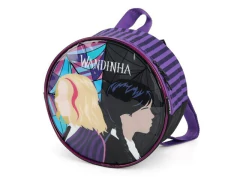 LANCHEIRA REDONDA TERMICA ROXA COM ALCA - comprar online