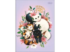 CADERNO BROCHURAO CD UNIVERS PURRFECT CATS 80FLS na internet
