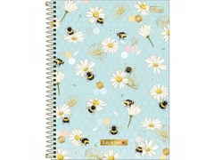 CADERNO DE 10 MATERIAS CD UNIVERS HONEY BEE 160FLS na internet