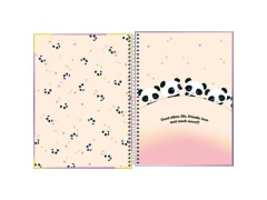 CADERNO DE 20 MATERIAS FEMININO LOVELY FRIE 320FLS CAPAS SORTIDAS
