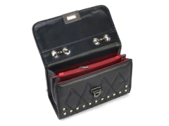 BOLSA SINTETICA PRETA C ALCA PINGENTE - Papelaria Visão